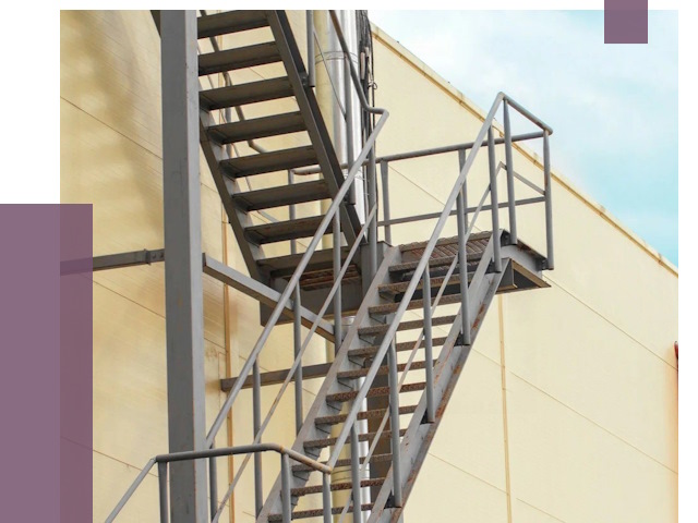 Пожарные лестницы в Кронштадте от 12521 руб. — монтаж и продажа | ПРОЛЁТ-Крн