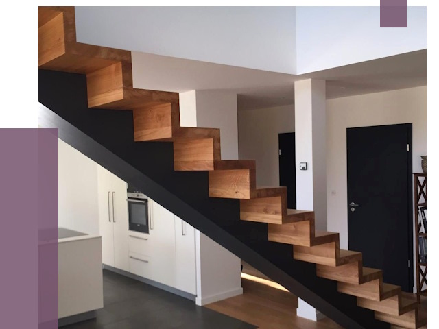 Изготовление деревянных лестниц в Кронштадте от 88689 руб. | ПРОЛЁТ-Крн