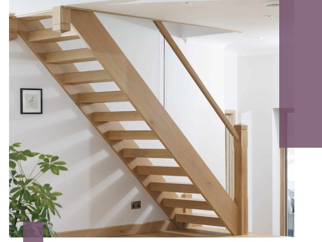 Изготовление деревянных лестниц под ключ в Кронштадте для дома