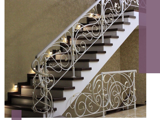 Кованые лестницы под ключ в Кронштадте — изготовление и монтаж