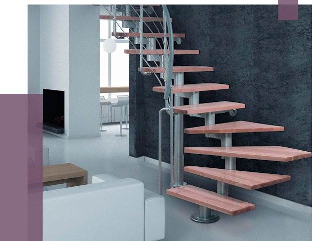 Модульные лестницы в Кронштадте от 17216 руб. — купить в ПРОЛЁТ-Крн