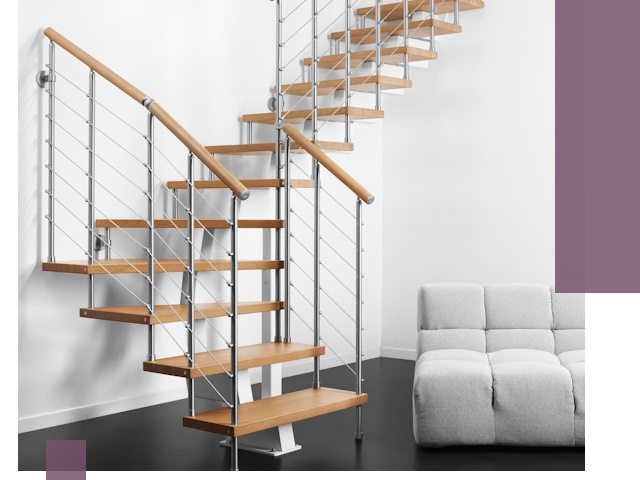 Модульные лестницы под ключ в Кронштадте — монтаж и изготовление