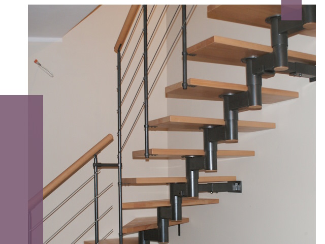 Изготовление модульных лестниц в Кронштадте от 11738 руб. 