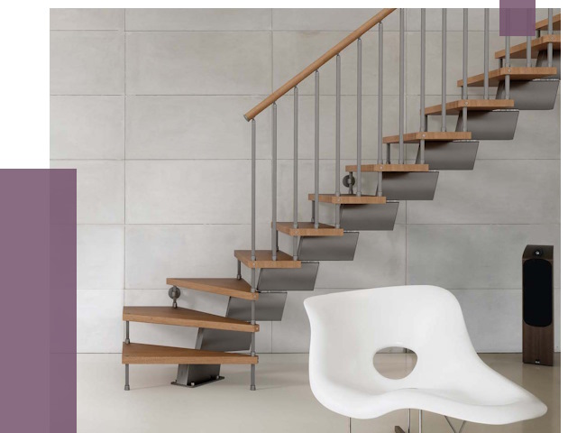 Монтаж модульных лестниц в Кронштадте от 6469 руб. 