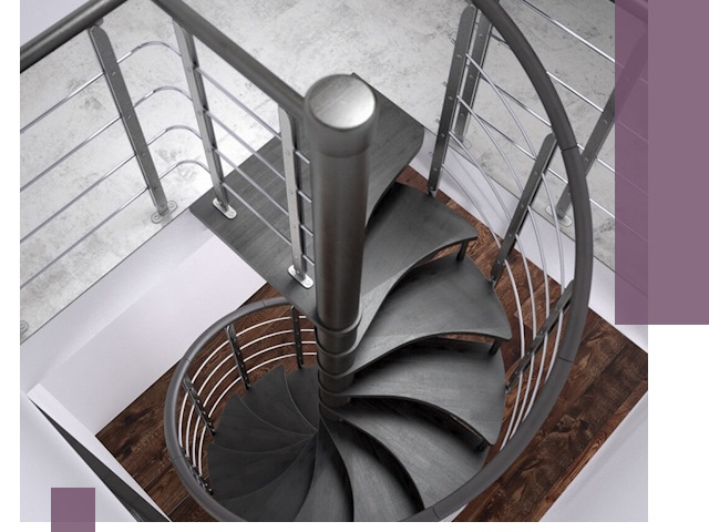 Демонтаж винтовых лестниц в Кронштадте — быстро и безопасно