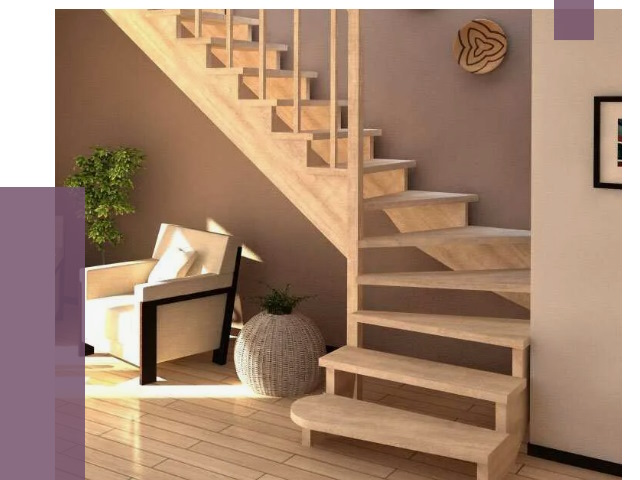 Изготовление Г-образных лестниц в Кронштадте от 19303 руб. 