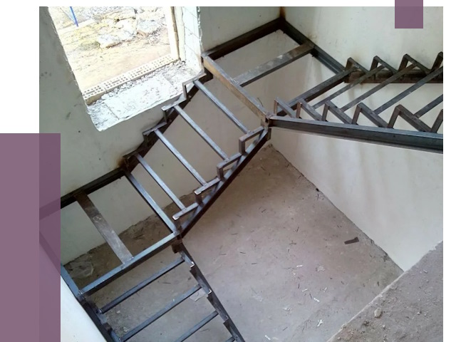 Монтаж лестниц на металлокаркасе в Кронштадте от 13043 руб. — ПРОЛЁТ-Крн