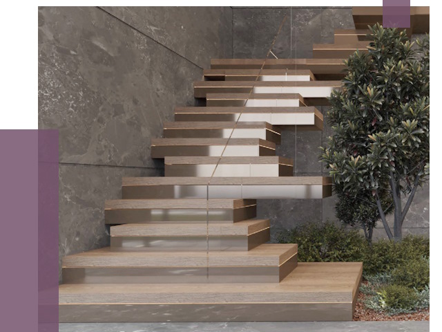 Современные лестницы в Кронштадте от 14086 руб. | ПРОЛЁТ-Крн