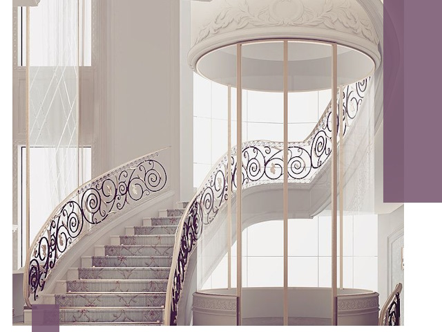 Элитные лестницы на заказ высокого класса в Кронштадте