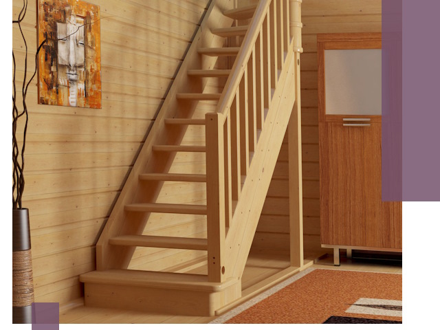 Лестницы эконом класса под ключ в Кронштадте — недорого и быстро