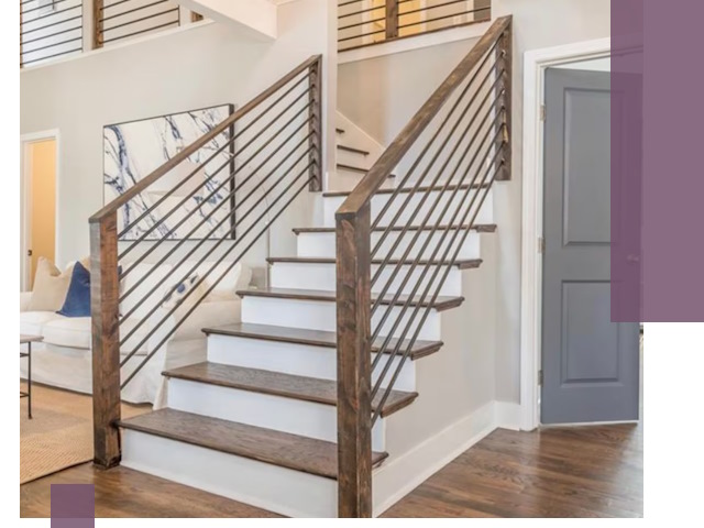 Лестницы для коттеджа под ключ в Кронштадте — изготовление и монтаж