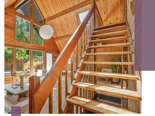 Лестницы для дачи под ключ в Кронштадте — изготовление и монтаж