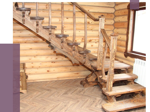 Лестницы в баню в Кронштадте от 19512 руб. — изготовление | ПРОЛЁТ-Крн