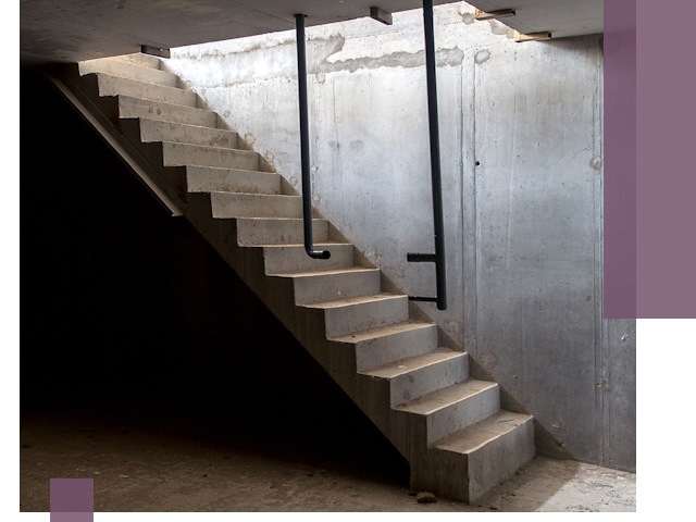Изготовление и монтаж лестниц в подвале в Кронштадте