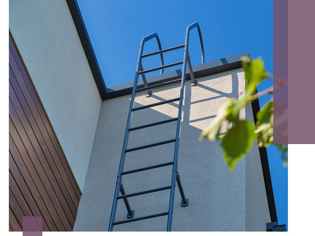 Лестницы на крышу в Кронштадте — изготовление, монтаж, демонтаж