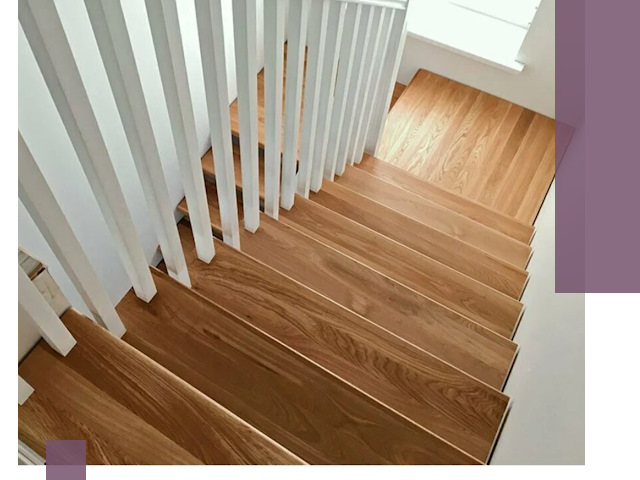 Лестницы из бука в Кронштадте: изготовление, монтаж и демонтаж