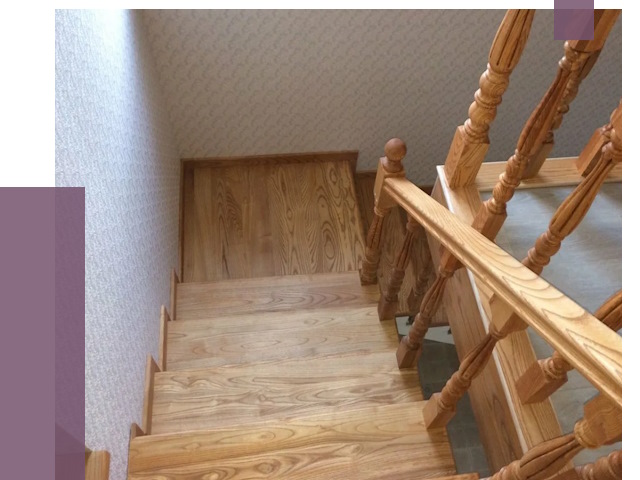 Сосновые лестницы в Кронштадте под ключ от 8243 руб.  | ПРОЛЁТ-Крн