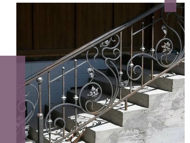 Кованые перила в Кронштадте от 8869 руб. под ключ — качество от ПРОЛЁТ-Крн