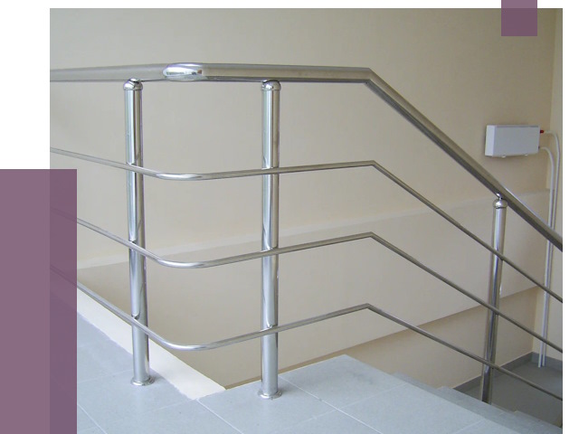 Алюминиевые перила в Кронштадте от 6469 руб. под ключ | ПРОЛЁТ-Крн