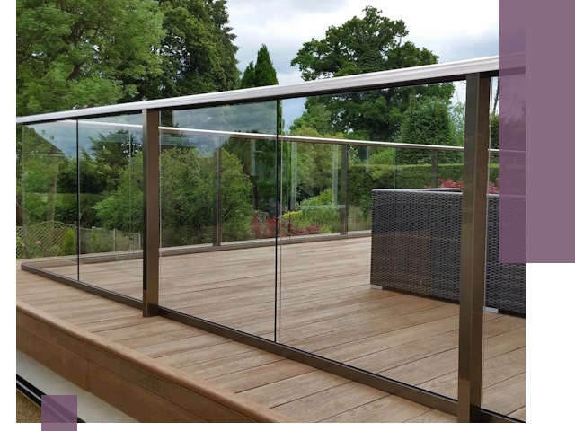 Алюминиевые перила на заказ в Кронштадте — монтаж и гарантия