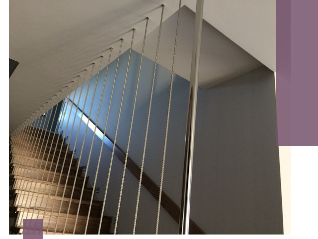 Тросовые перила под ключ в Кронштадте — производство и монтаж