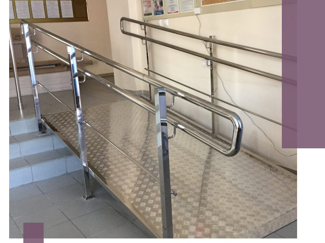 Перила для инвалидов в Кронштадте — надежные поручни и ограждения
