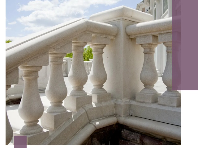 Балюстрады из металла и камня под ключ в Кронштадте