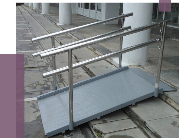 Изготовление пандусов для инвалидов в Кронштадте