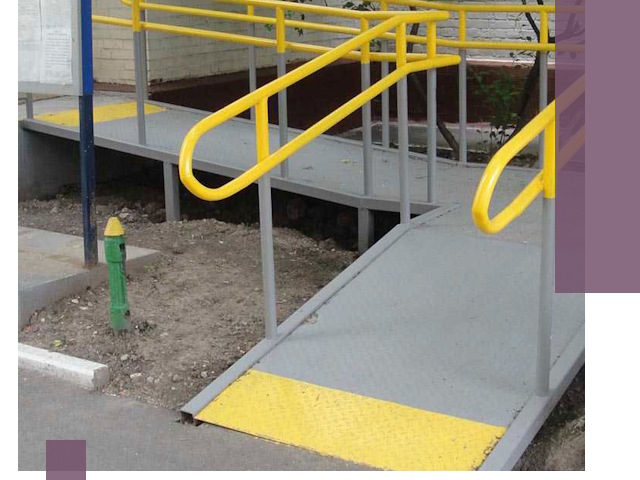 Монтаж пандусов для инвалидов в Кронштадте — быстро и качественно