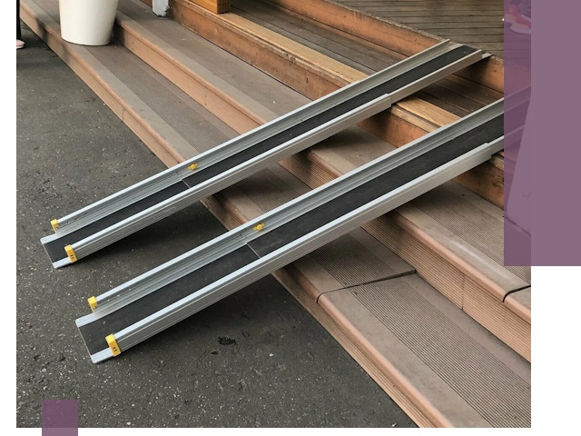 Телескопические пандусы под ключ в Кронштадте — изготовление и монтаж