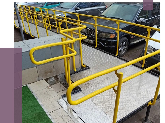 Стационарные пандусы в Кронштадте от 12521 руб. | ПРОЛЁТ-Крн