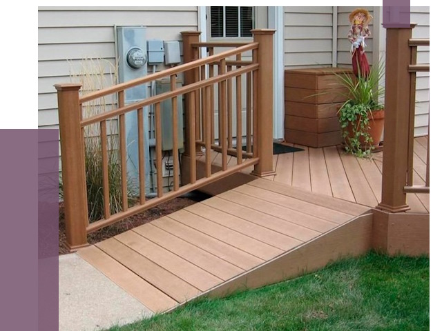 Пандус на крыльцо в Кронштадте под ключ от 7930 руб. 