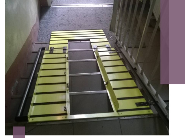 Профессиональный монтаж пандуса в подъезд в Кронштадте