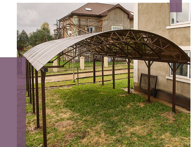 Демонтаж навесов в Кронштадте от 4695 руб. — разборка и вывоз | ПРОЛЁТ-Крн