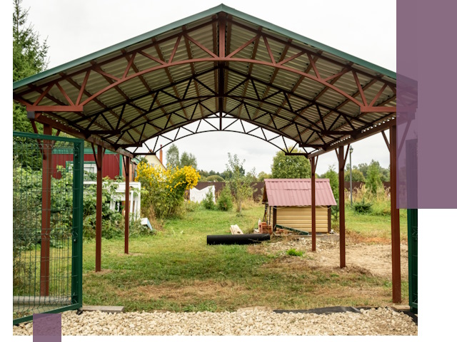 Демонтаж навесов в Кронштадте — быстро и аккуратно