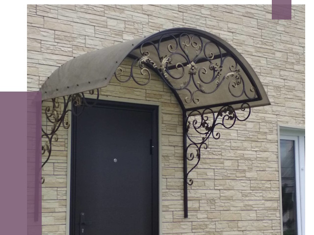 Ремонт козырьков в Кронштадте от 7565 руб.  | ПРОЛЁТ-Крн