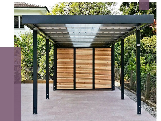 Отдельно стоящие навесы во дворе в Кронштадте от 81907 руб. | ПРОЛЁТ-Крн