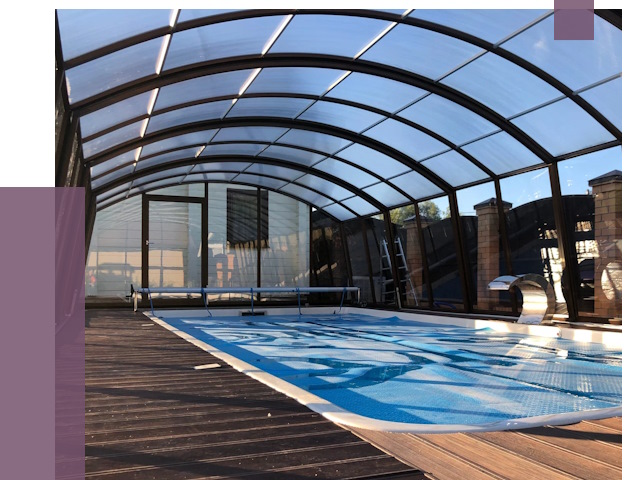 Навесы для бассейна в Кронштадте от 17112 руб. под ключ | ПРОЛЁТ-Крн