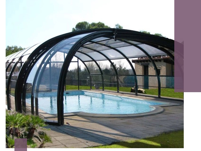 Навесы для бассейна в Кронштадте: изготовление и монтаж под ключ