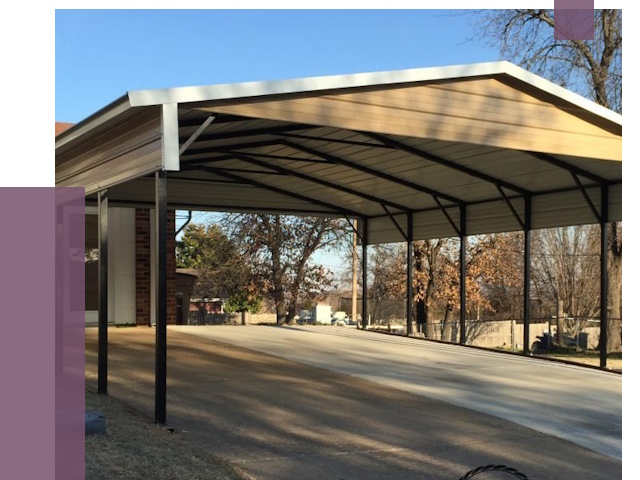 Двускатные навесы в Кронштадте от 8191 руб.  | ПРОЛЁТ-Крн