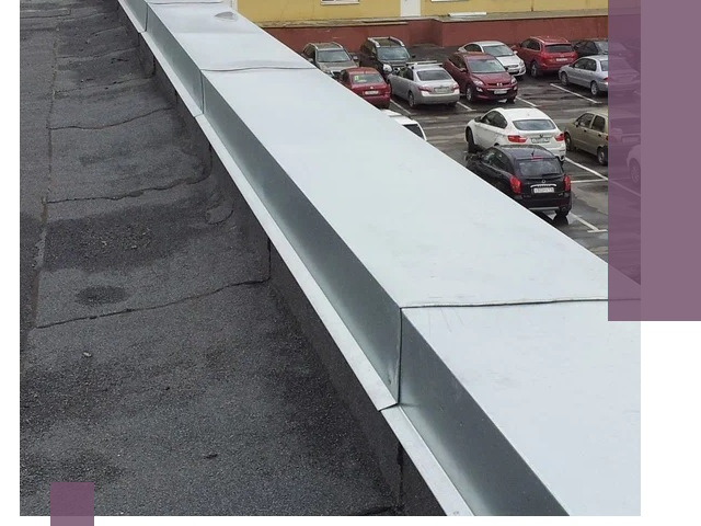 Изготовление парапетов из металла и нержавейки в Кронштадте