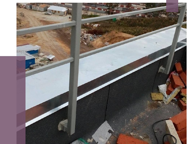 Монтаж парапетов в Кронштадте от 4382 руб.  | ПРОЛЁТ-Крн