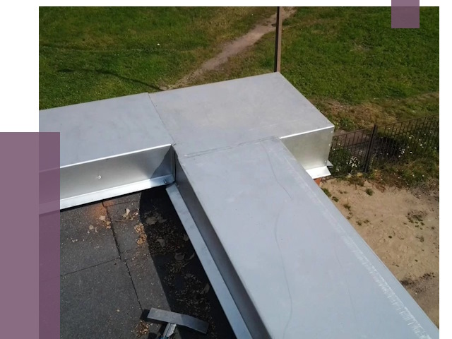 Оцинкованные парапеты в Кронштадте от 8191 руб.  | ПРОЛЁТ-Крн