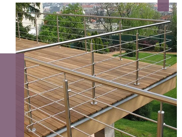 Алюминиевые парапеты в Кронштадте под ключ от 7930 руб. 