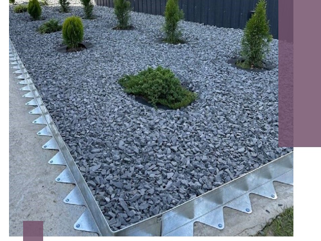 Оцинкованные металлические бордюры под заказ в Кронштадте