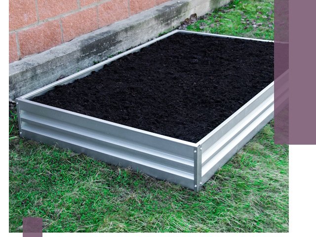 Металлические бордюры для грядок в Кронштадте: прочность и аккуратность