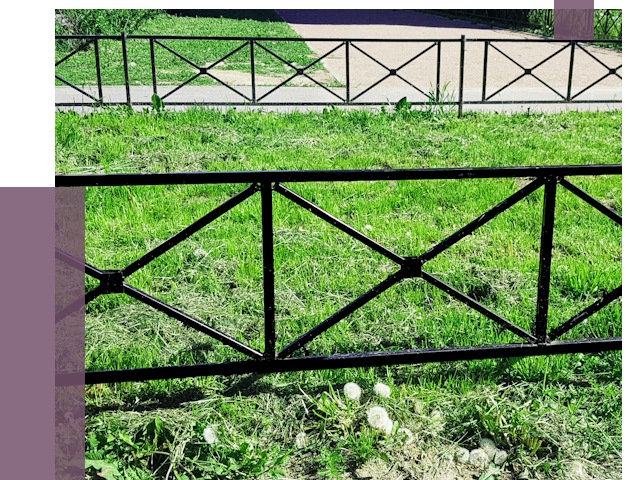 Металлические газонные ограждения в Кронштадте от 4382 руб.