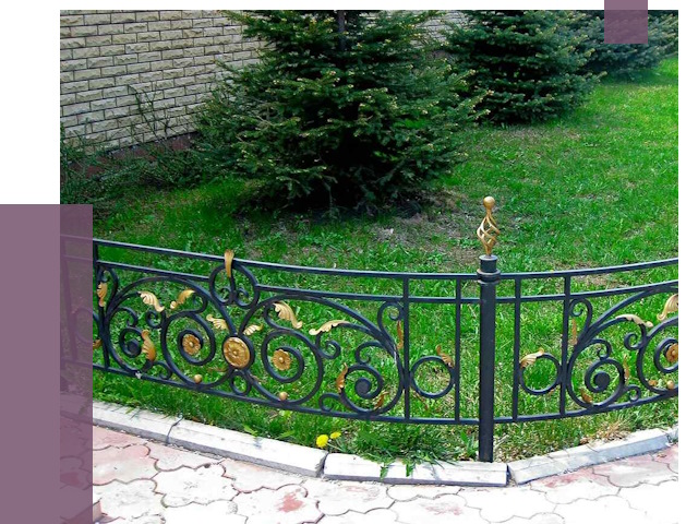 Кованые газонные ограждения в Кронштадте от 7773 руб. — ПРОЛЁТ-Крн
