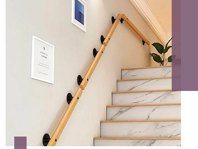 Поручни металлические и деревянные под ключ в Кронштадте