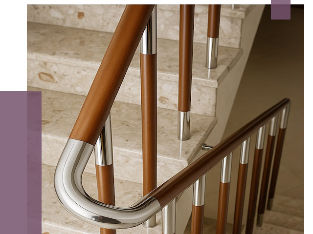 Монтаж поручней в Кронштадте от 9912 руб. монтаж под ключ | ПРОЛЁТ-Крн